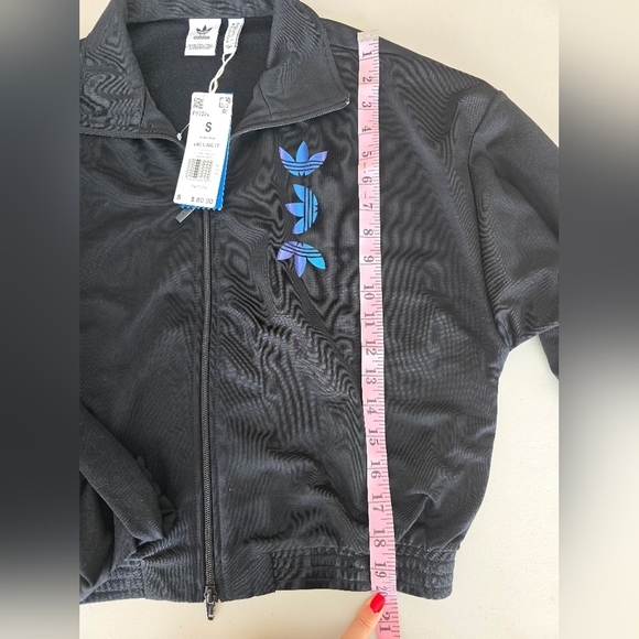 NWT Adidas Large Logo Track Jacket Women's Sz Small. - Picture 6 of 7